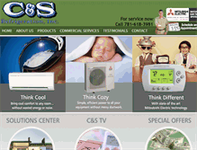 Tablet Screenshot of cshvacr.com